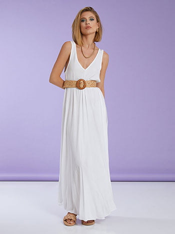 Maxi φόρεμα με απαλή υφή SK7885.8012+4