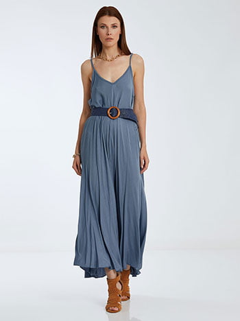 Maxi φόρεμα με τιράντες SK7885.8982+8