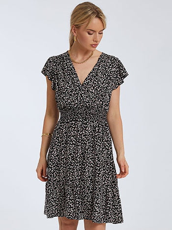 Floral βαμβακερό φόρεμα SK7949.8388+3