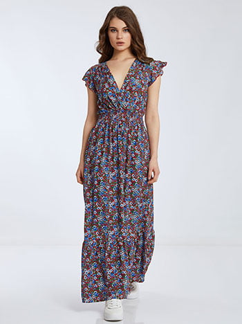 Εμπριμέ maxi φόρεμα SK7949.8914+1