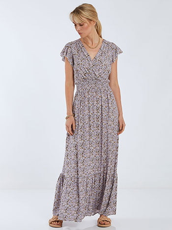 Εμπριμέ maxi φόρεμα SK7949.8920+1