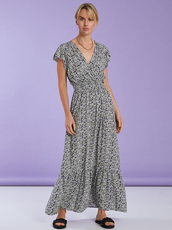 Εμπριμέ maxi φόρεμα SK7949.8920+3