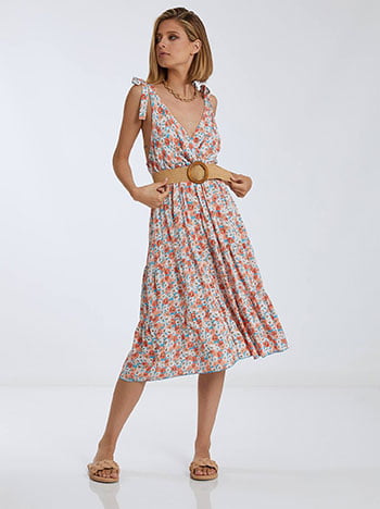 Floral φόρεμα SK7959.8220+1