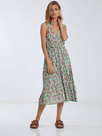 Floral φόρεμα SK7959.8220+2