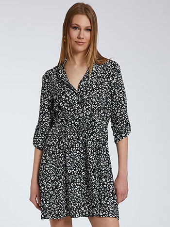 Φόρεμα σε animal print SK8011.8887+1