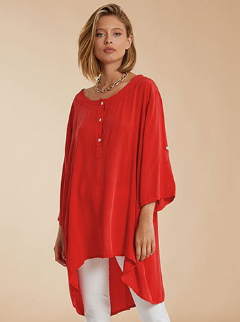 Oversized μπλούζα με κουμπιά SK8020.4530+1