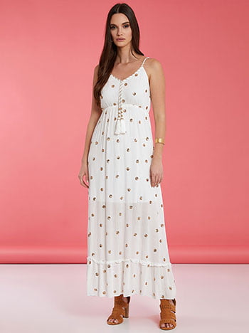 Maxi φόρεμα με strass SK9844.8023+1
