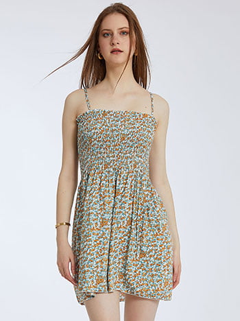Floral mini φόρεμα SK9844.8939+3