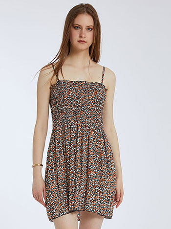 Floral mini φόρεμα SK9844.8939+4
