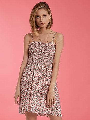 Floral mini φόρεμα SK9844.8950+5