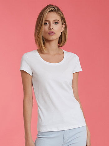 T-shirt με βαμβάκι SK9854.4336+4