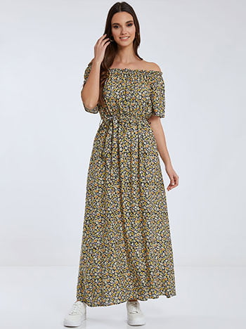 Floral maxi φόρεμα SK9856.8098+2