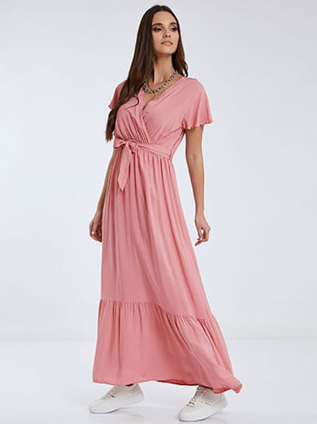 Maxi βαμβακερό φόρεμα SK9856.8100+5