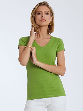 T-shirt με βαμβάκι SK9862.4814+8