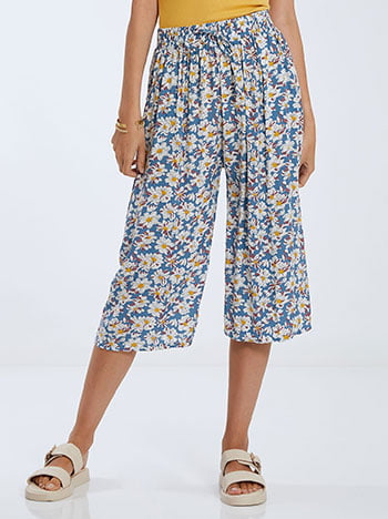 Κάπρι floral παντελόνι SK9875.1861+2