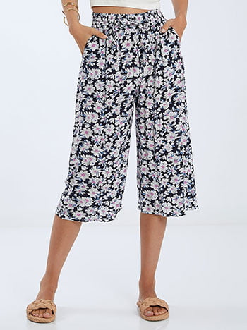 Κάπρι floral παντελόνι SK9875.1861+4