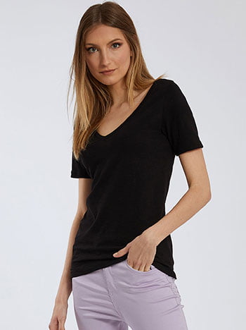 T-shirt με V λαιμόκοψη SK9923.4181+2