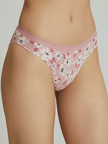 Floral σλιπ χωρίς ραφές SL9866.A400+2