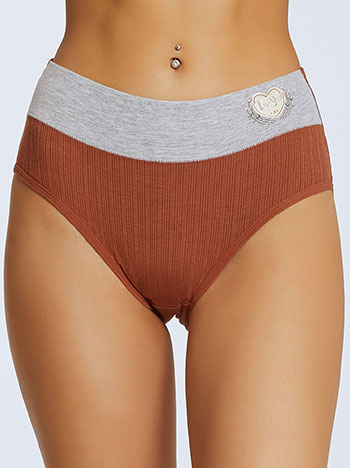 Plus size σλιπ με καρδιά SL9866.A594+3