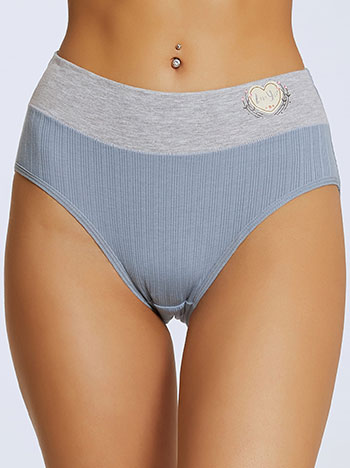 Plus size σλιπ με καρδιά SL9866.A594+6