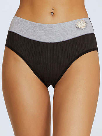 Plus size σλιπ με καρδιά SL9866.A594+1