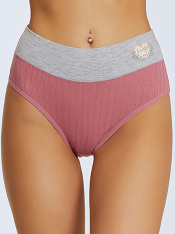 Plus size σλιπ με καρδιά SL9866.A594+5