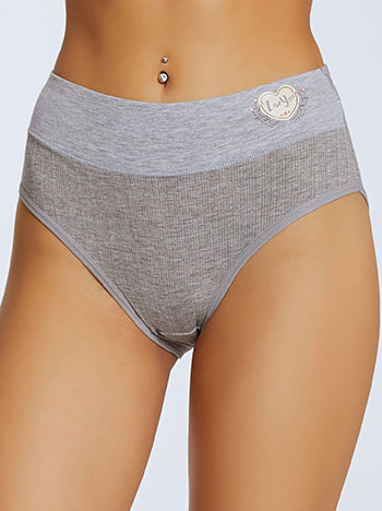 Plus size σλιπ με καρδιά SL9866.A594+2