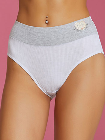 Plus size σλιπ με καρδιά SL9866.A594+4