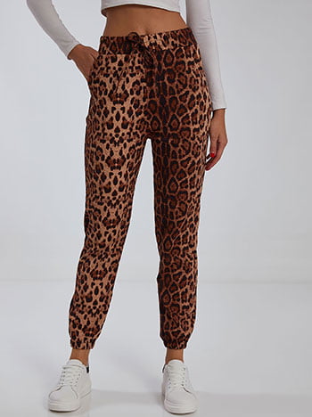 Παντελόνι σε animal print WM1430.1507+2