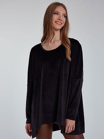 Oversized βελούδινο φούτερ WM6338.4001+5