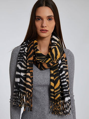 Κασκόλ σε animal print WM9855.A023+6