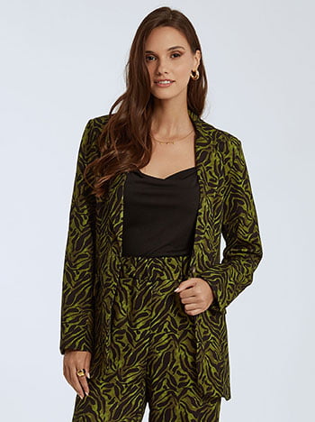 Σακάκι σε animal print WN8011.5391+2