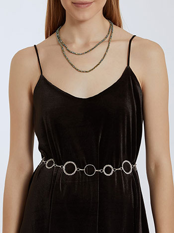 Ζώνη με strass WN9913.A064+1