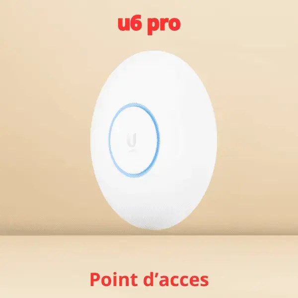 Point d’accès Ubiquiti UniFi U6 Pro