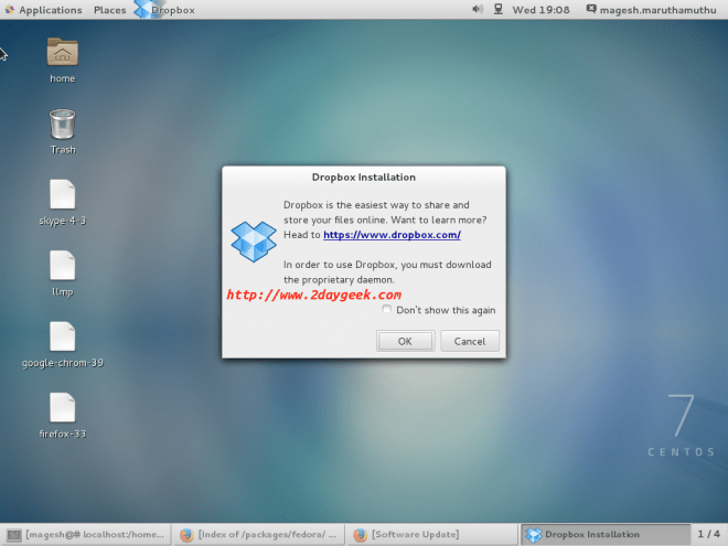 Install Dropbox 3.14.5 (Desktop Sync Client) on Linux ... Install Dropbox 3.14.5 (Desktop Sync Client) on Linux ...