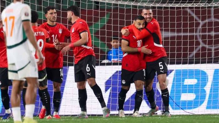 منتخب مصر إلى نصف نهائي أمم إفريقيا