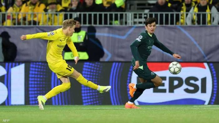 دوري الأبطال.. بودو/غليمت يحقق فوزا مثيرا على مانشستر سيتي