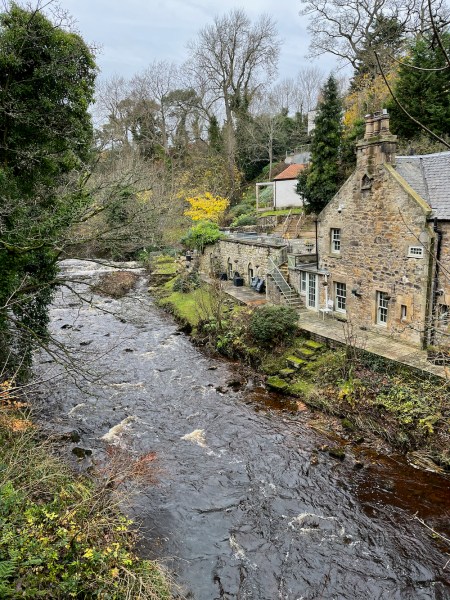Water of leith Walkway mill buildings turned into a house