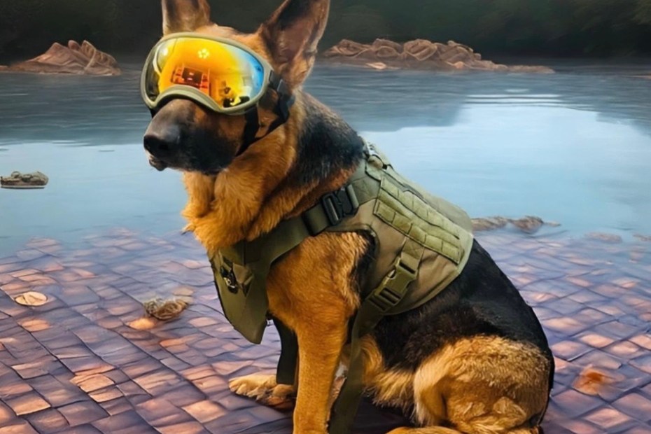 2 German Shepherds