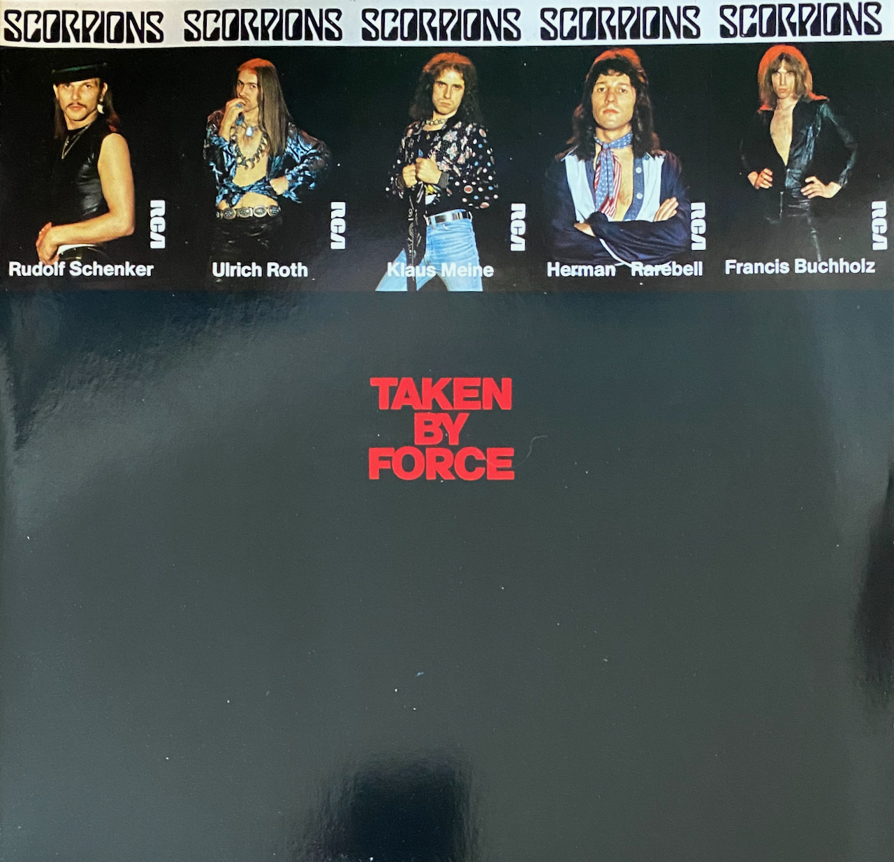 SCORPIONS TAKEN BY FORCE LPレコード Scorpions – Taken By Force – Vinyl (LP, Album), 1977