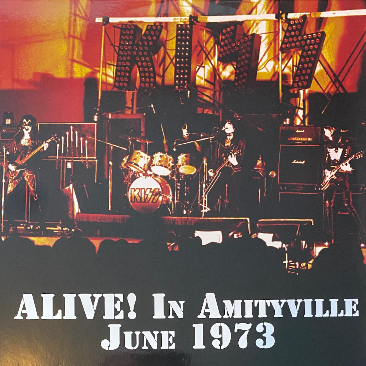 Kiss キッス - Alive! In Amityville June 1973 限定アナログ