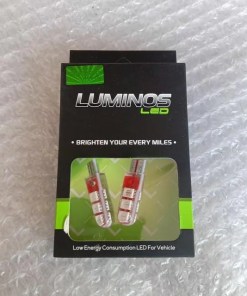 Lampu Sen T10 6 Mata Merah