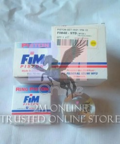 Pistonkit Modifikasi Mio Soul Nouvo Dome Bore Up Sd 150Cc Os Std - 200 Fim Izumi Fim48