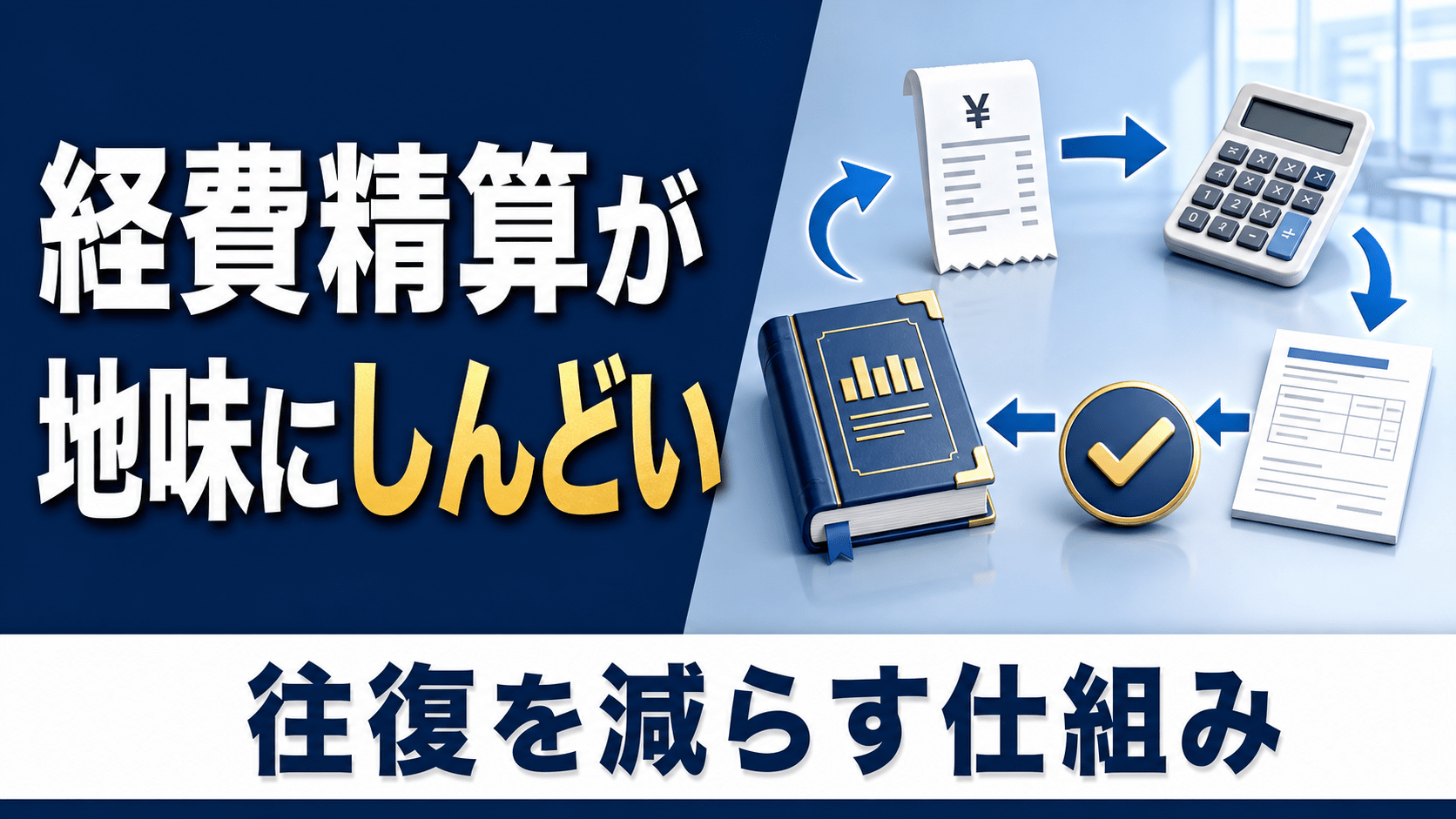 経費精算が地味にしんどい 往復を減らす仕組み