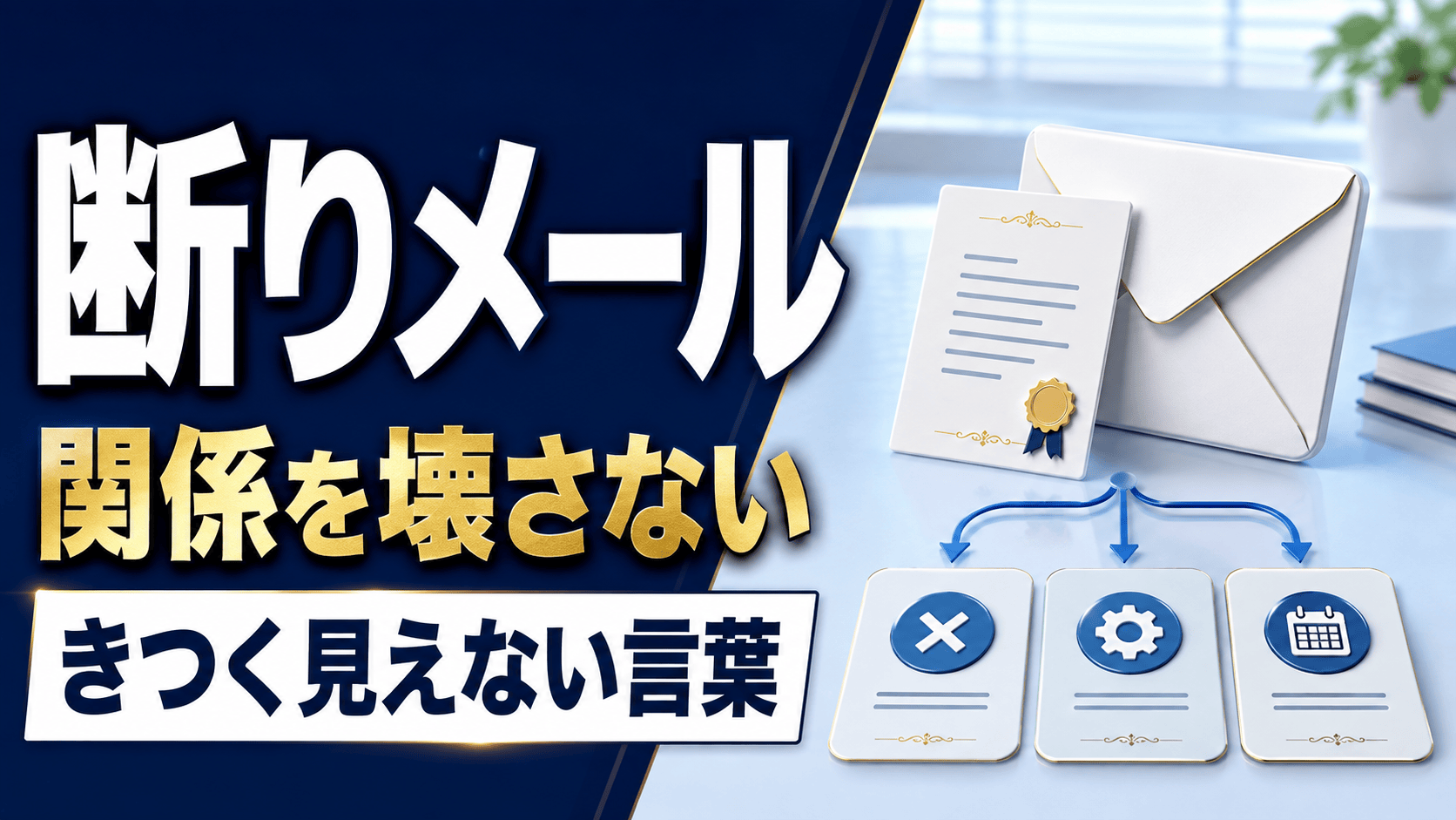 断りメール 関係を壊さない