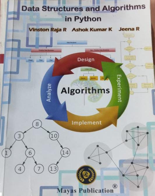 Data Structures and Algorithms in Python By Vinston Raja R, Ashok Kumar, Jeena R