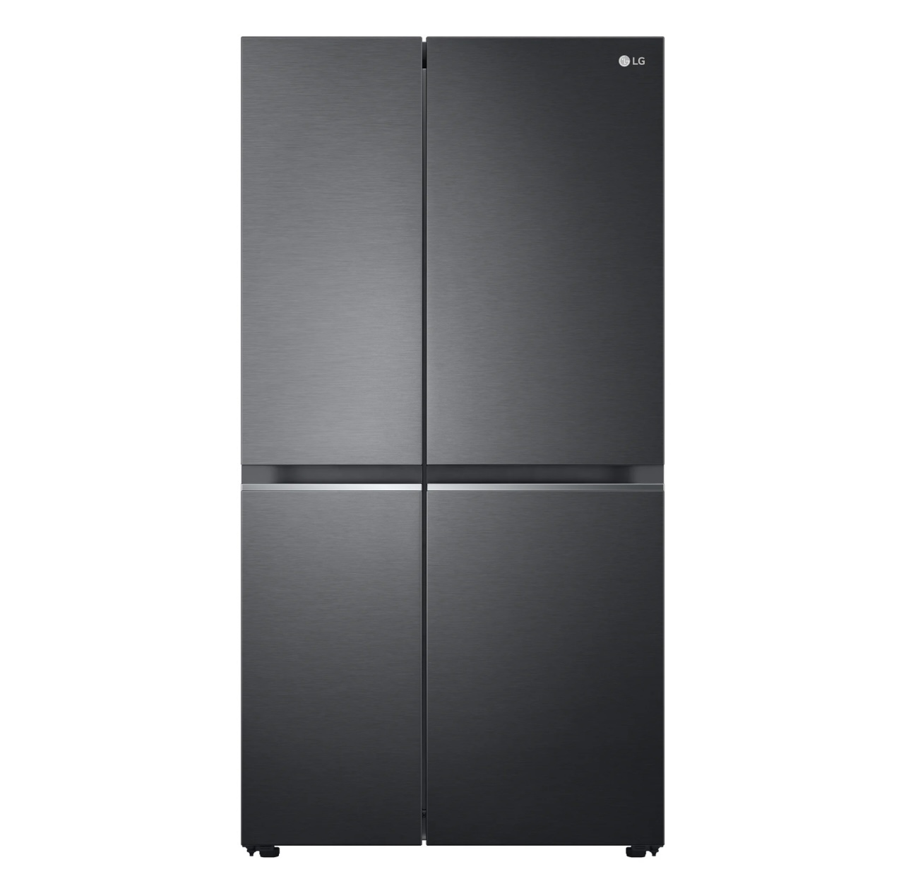 LG 655L SIDE BY SIDE FRIDGE IN MATTE BLACK GSB655MBL 2NDS Appliances