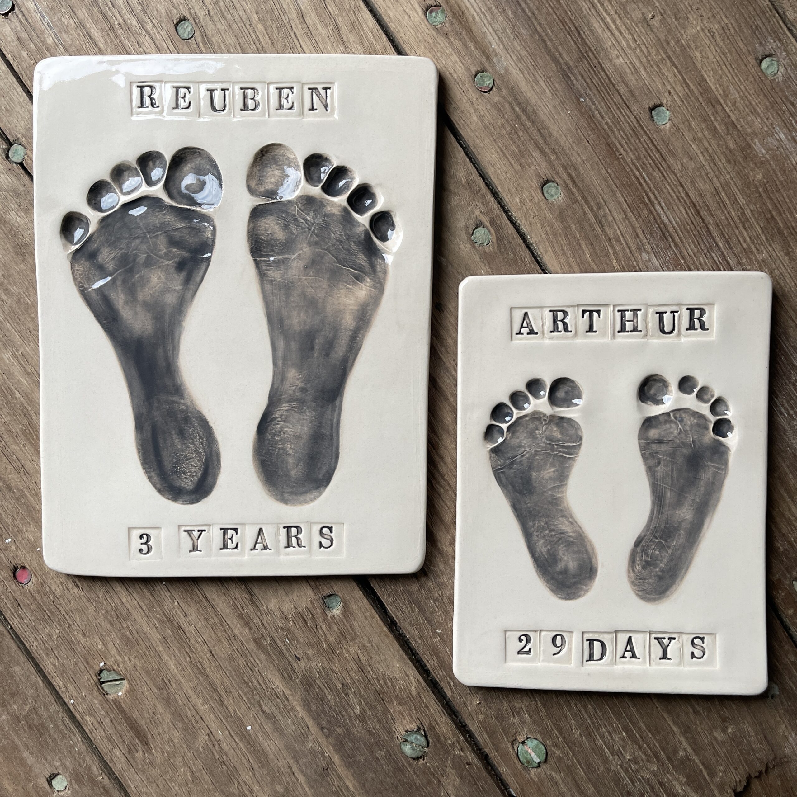 Brothers Prints in Dark Grey