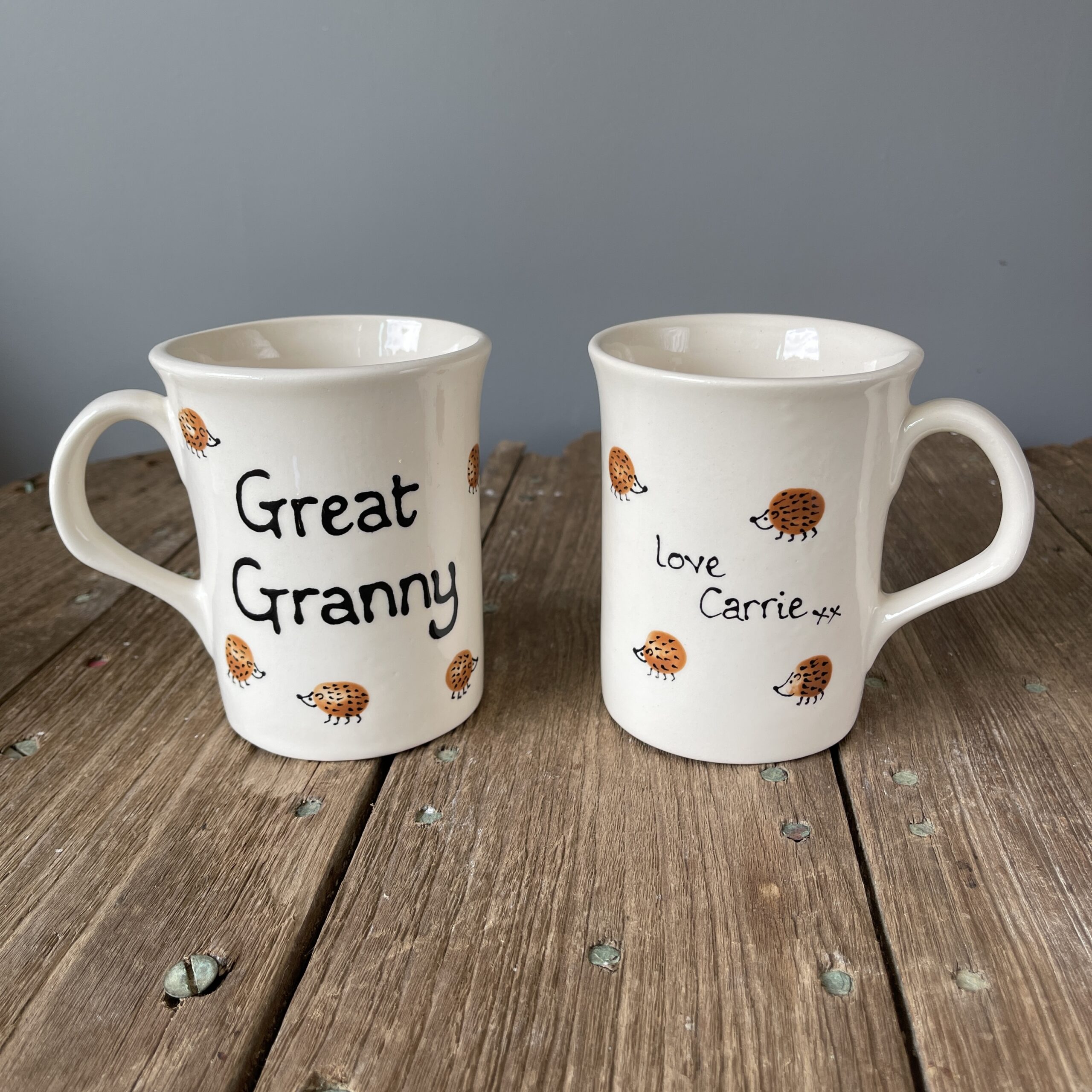 Hedgehog Toeprint Mug