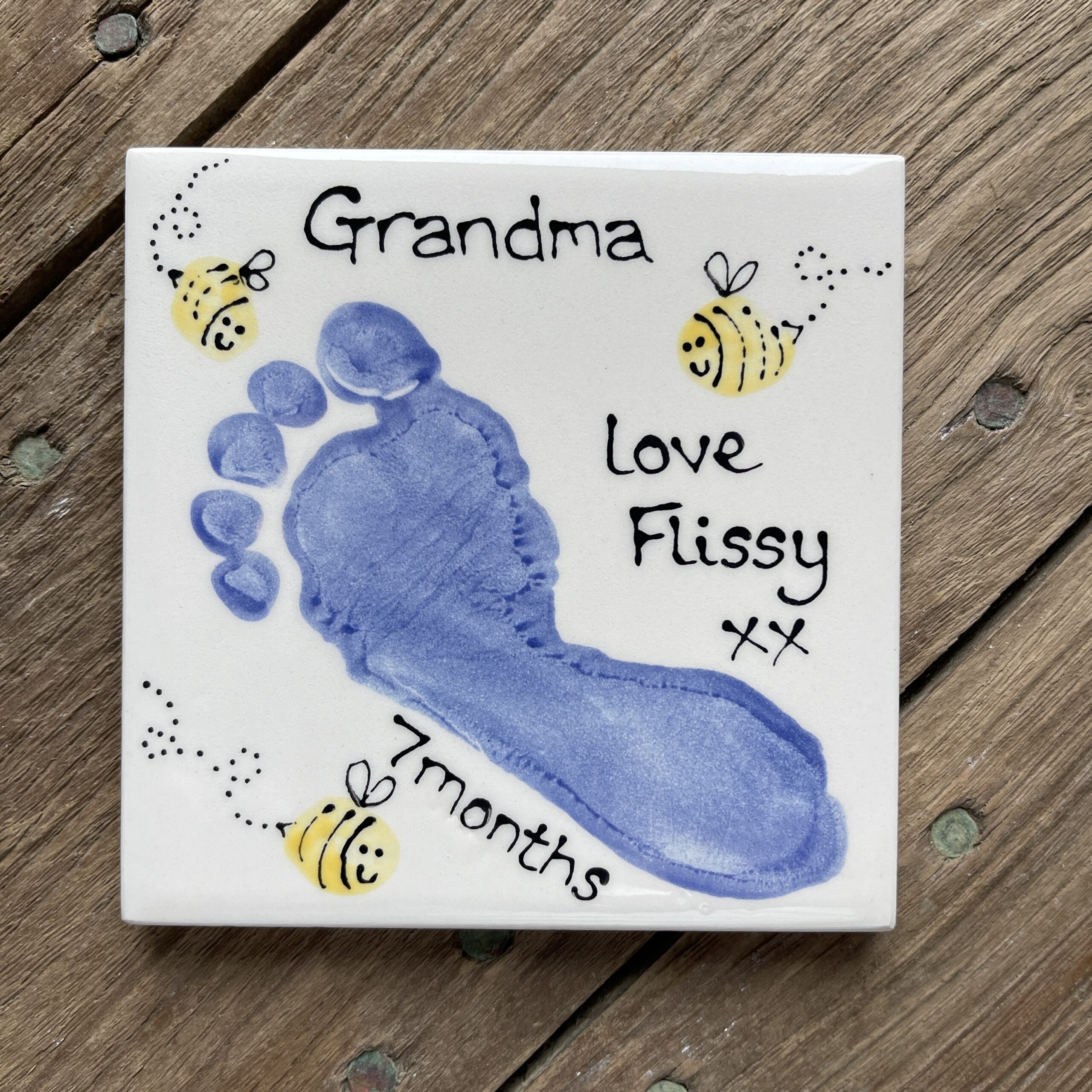 Footprint with Toeprint Artwork